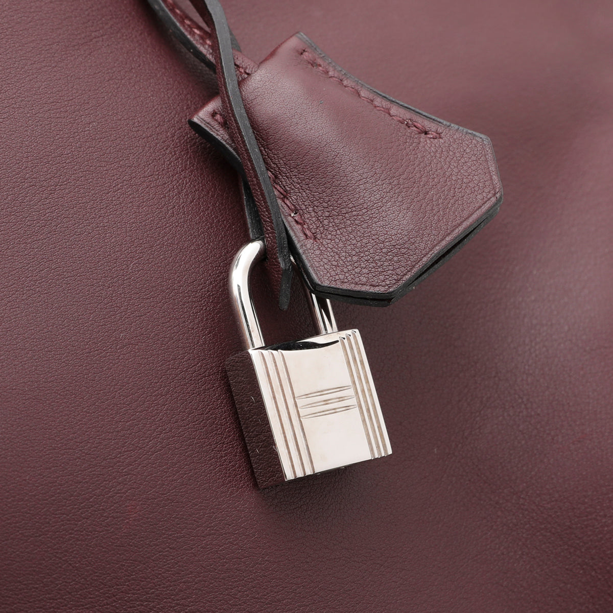 Hermes Bordeaux Swift Birkin 35 Bag