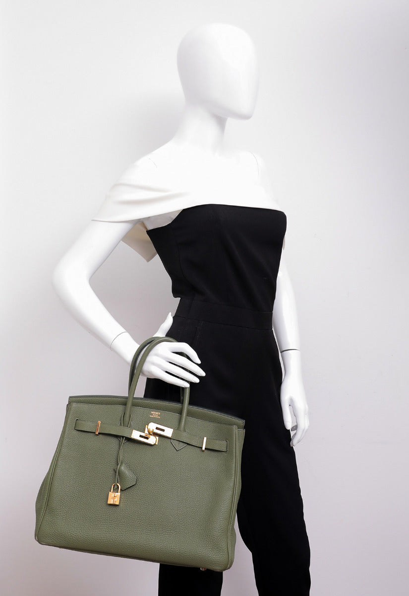 Hermes Canopee Birkin 35 Bag