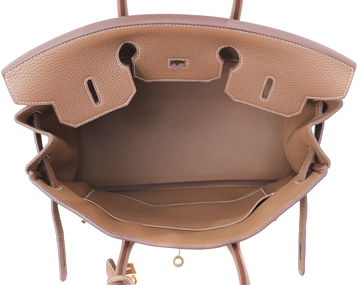 Hermes Gold Birkin Togo 35