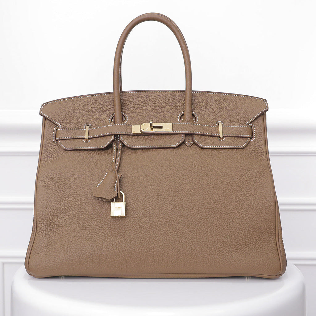 Hermes Gold Birkin Togo 35