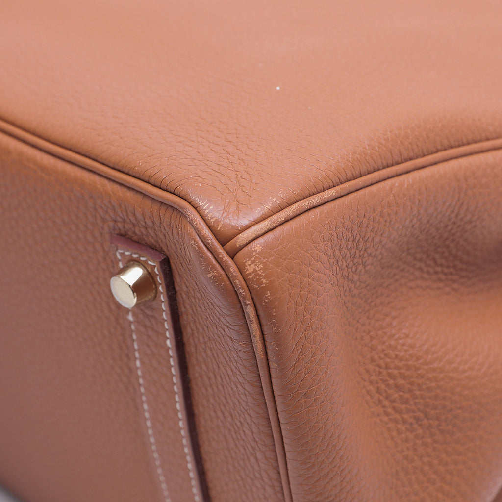 Hermes Gold Togo Birkin 35