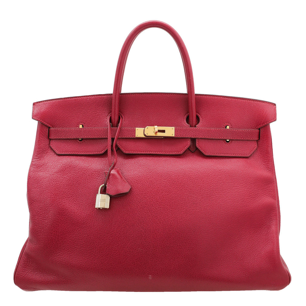 Hermes Ruby Birkin 40 Bag