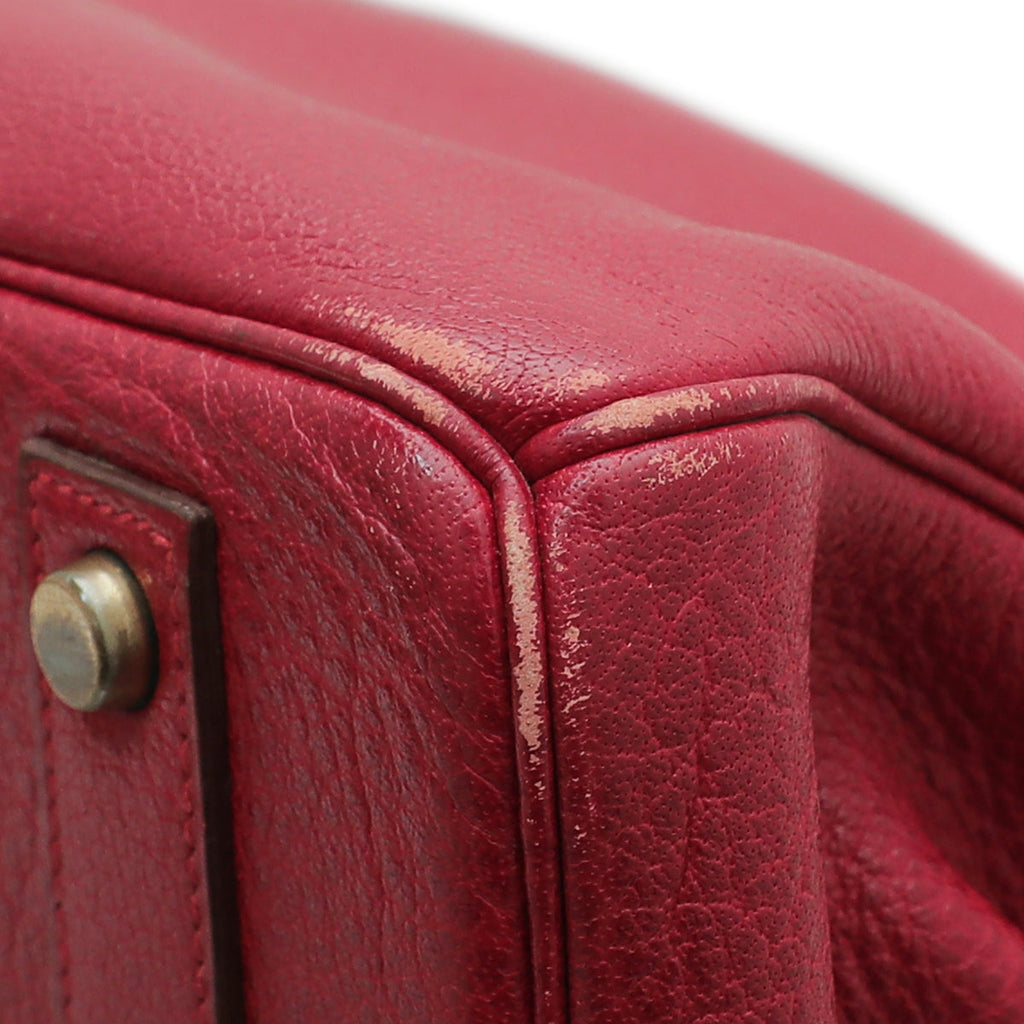 Hermes Ruby Birkin 40 Bag