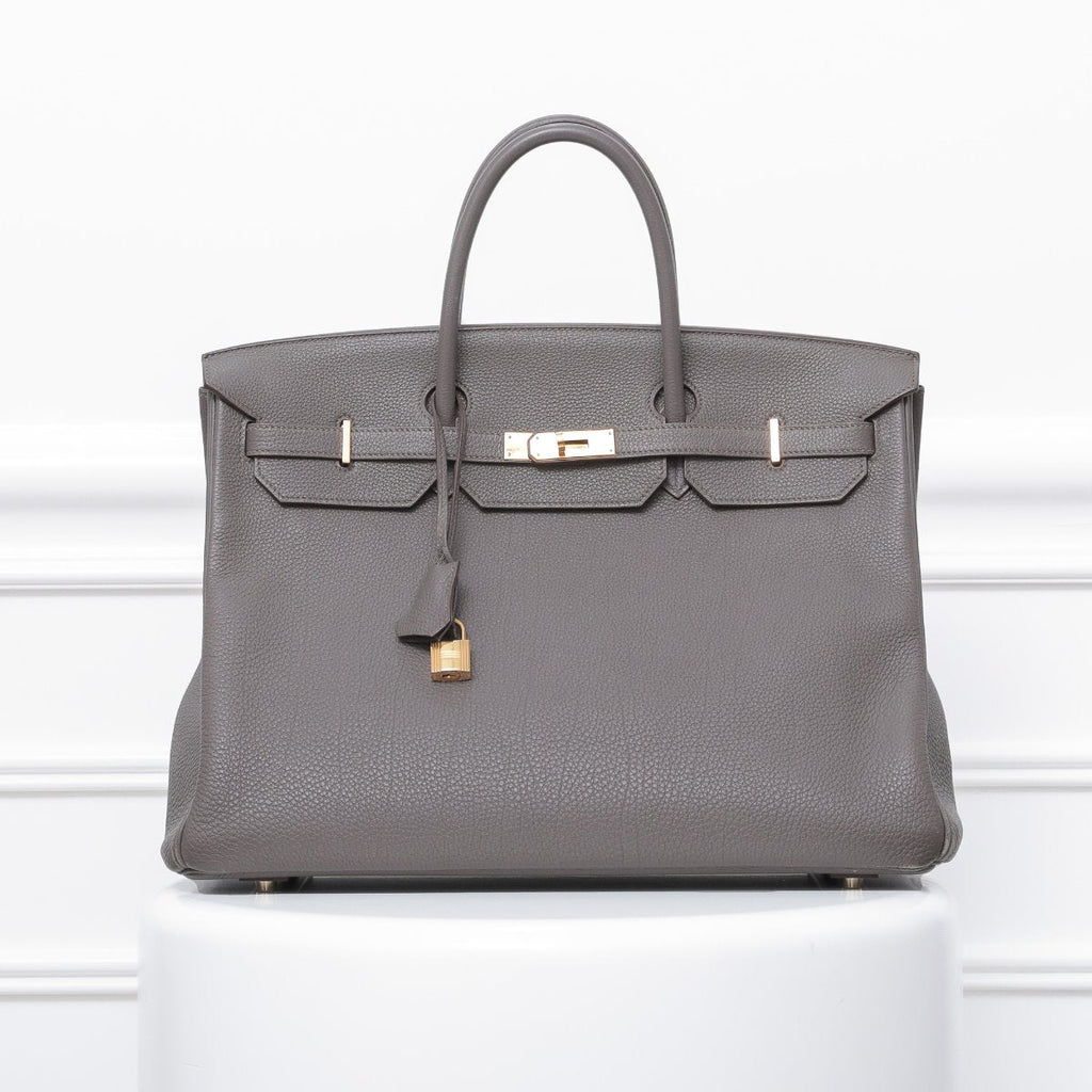 Hermes Graphite Birkin 40