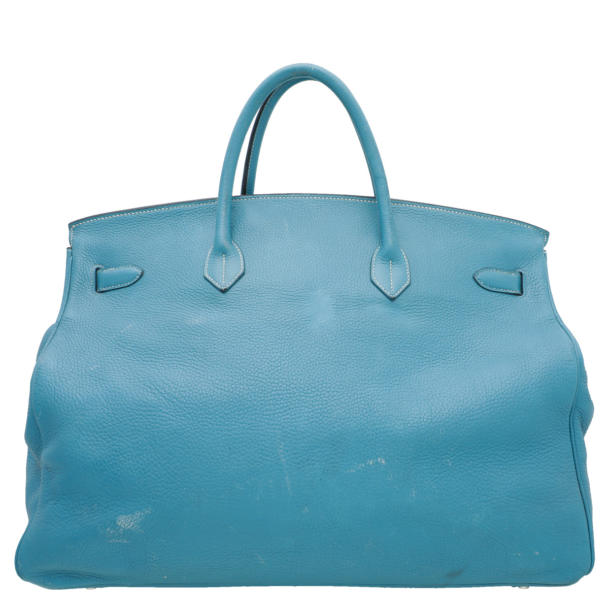 Hermes Blue Jean Birkin 50 Bag