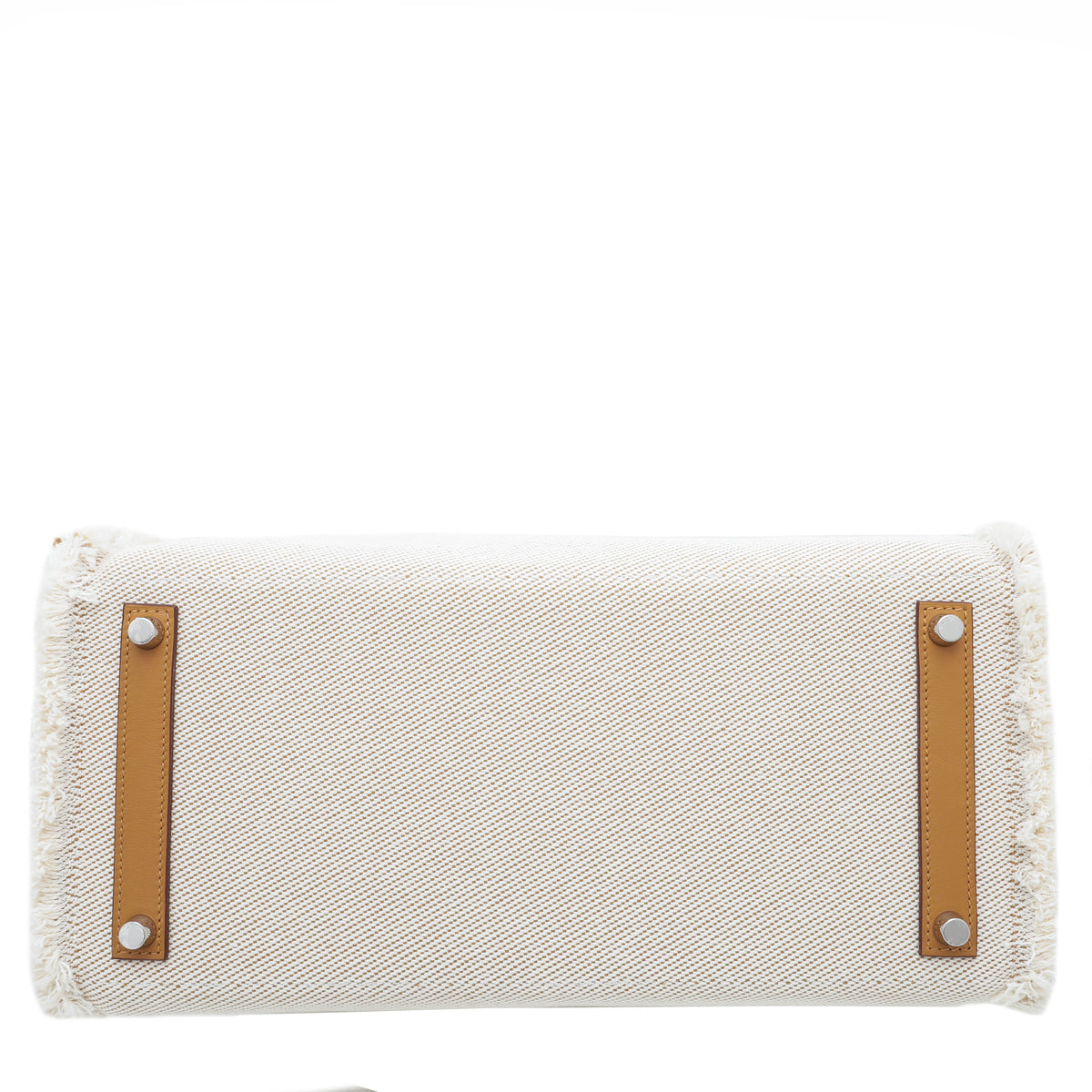 Hermes Sesame Fray Fray Ltd.Ed. Birkin 35 Bag