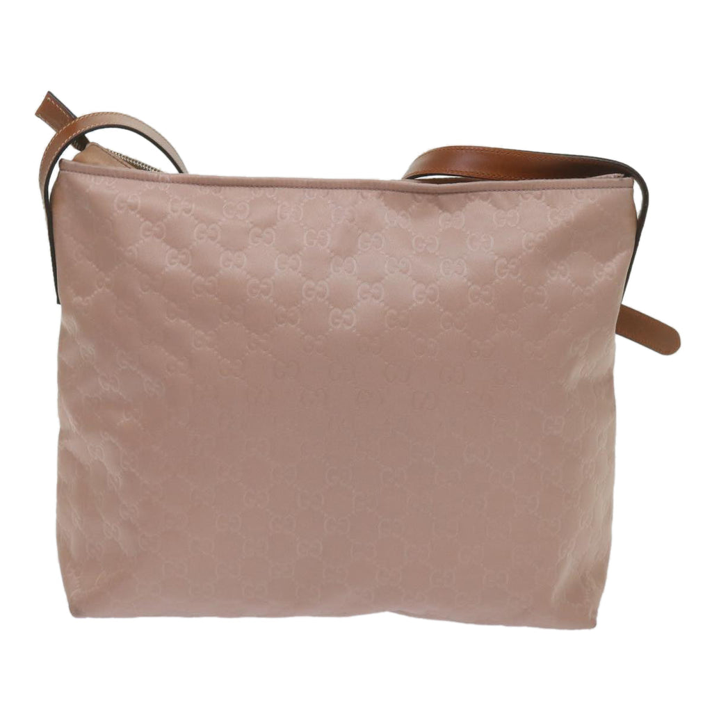 GUCCI GG Canvas Shoulder Bag Pink 308840 hk1155