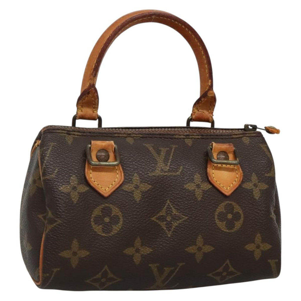 LOUIS VUITTON Monogram Mini Speedy Hand Bag M41534 LV hk2286