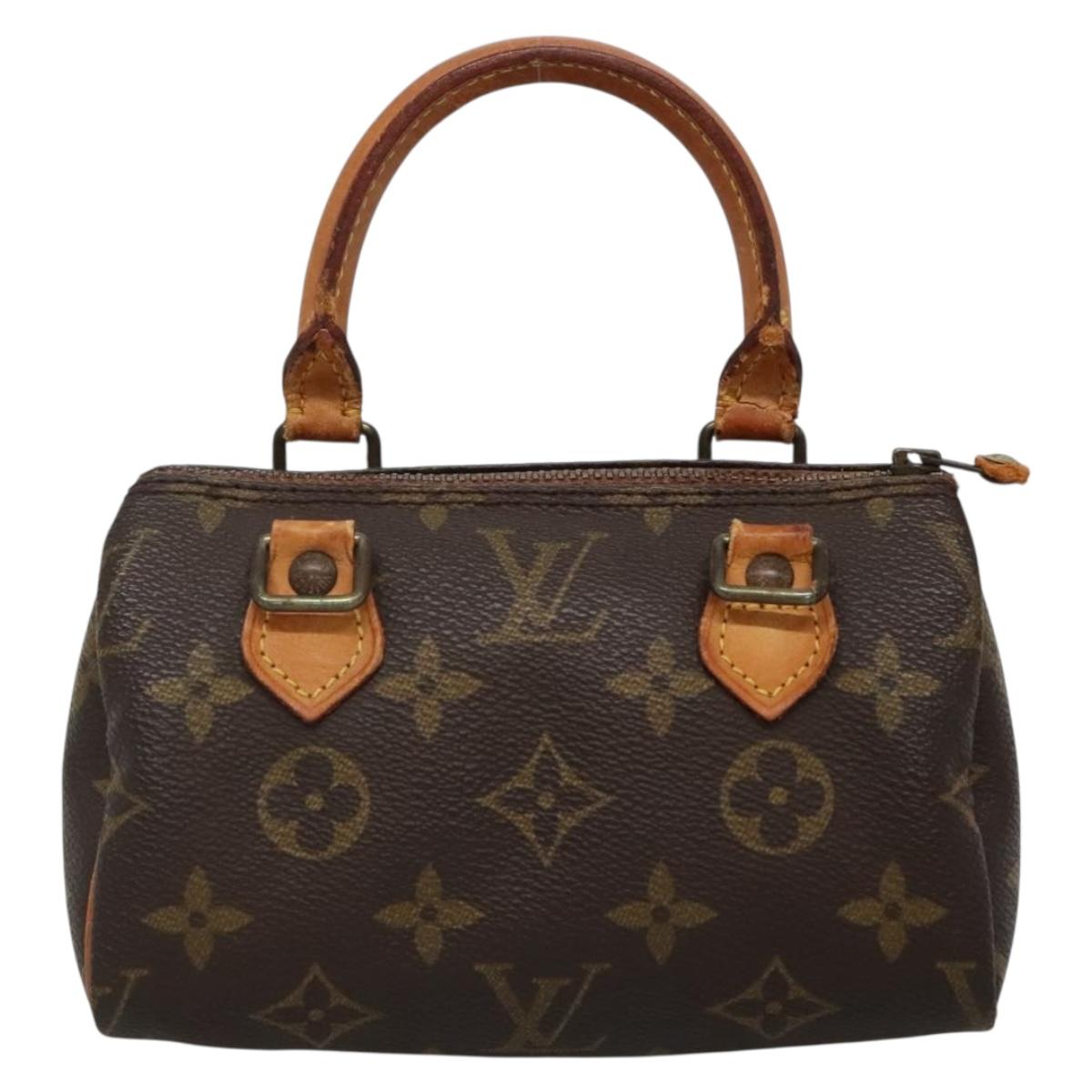 LOUIS VUITTON Monogram Mini Speedy Hand Bag M41534 LV hk2286