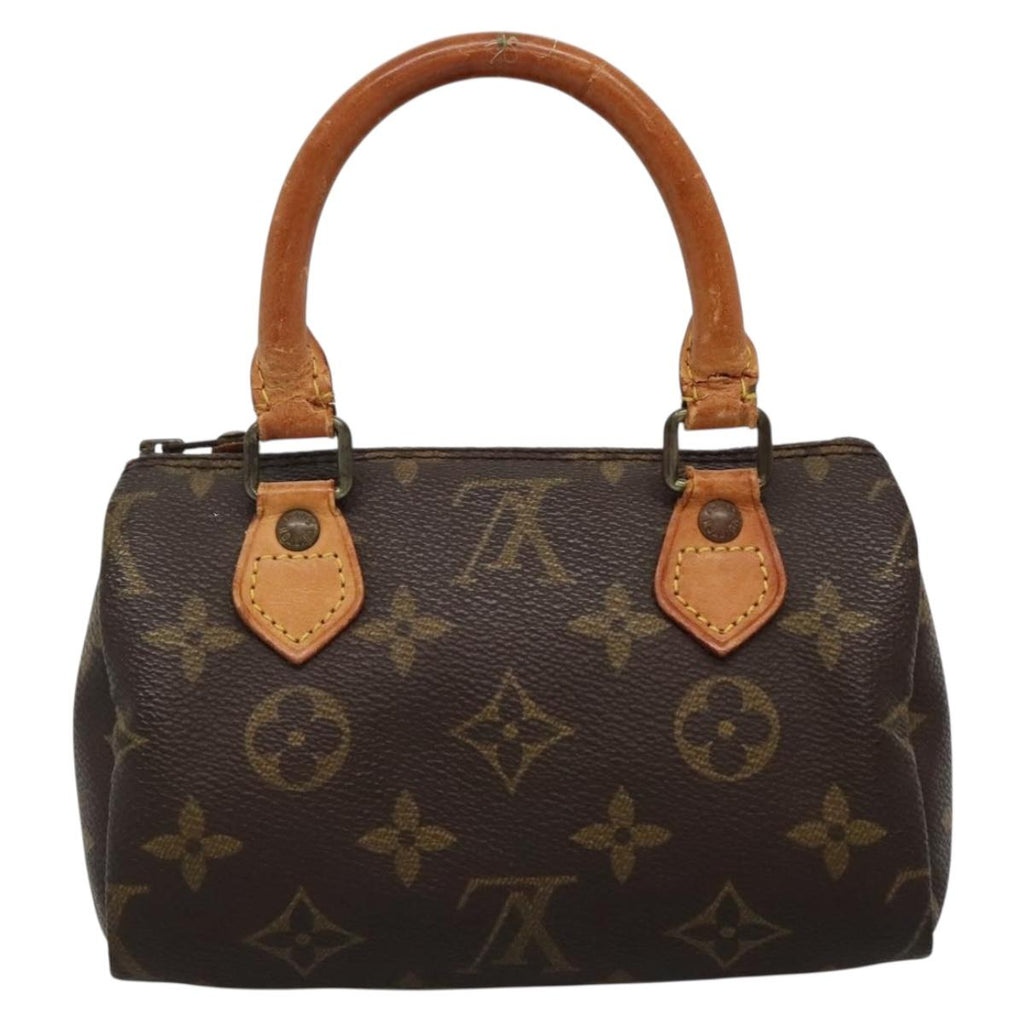 LOUIS VUITTON Monogram Mini Speedy Hand Bag M41534 LV hk2286