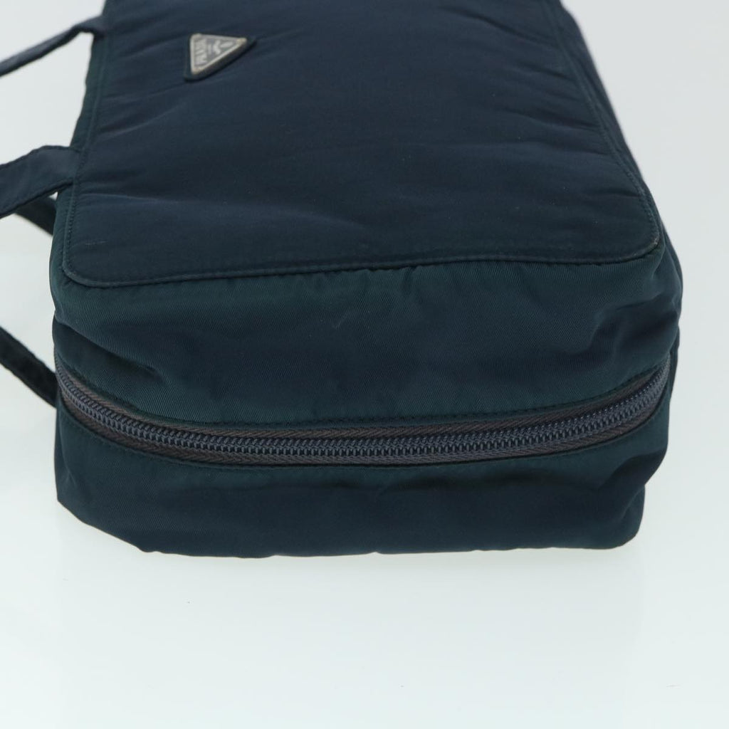 PRADA Hand Bag Nylon Navy hk867