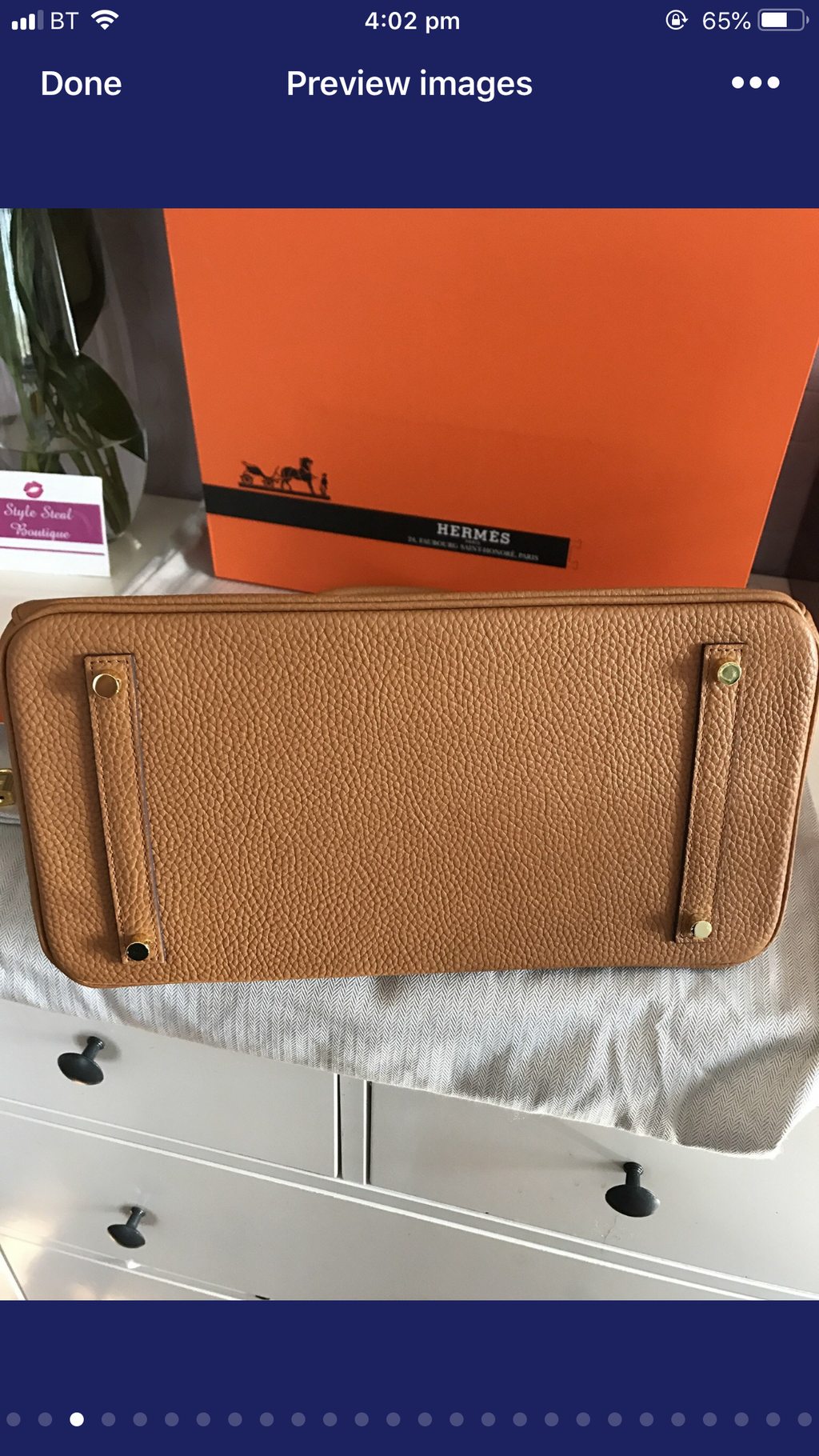 Hermes Birkin bag