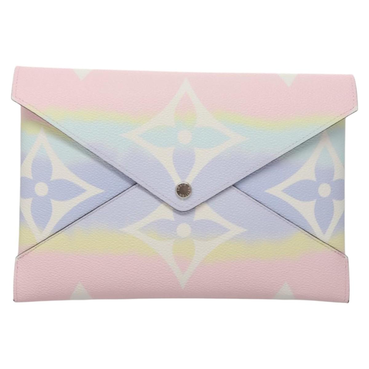 LOUIS VUITTON Monogram Escal Pochette Kirigami Pouch Purple M69119 KD239AM