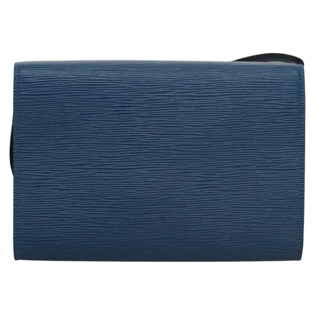 LOUIS VUITTON Epi Pochette Arche Shoulder Bag Blue M52575 LV KD396