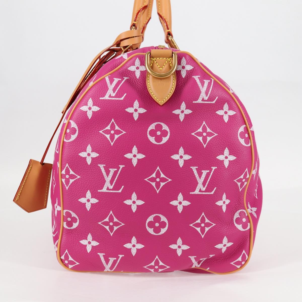 LOUIS VUITTON Monogram Speedy P9 Bandouliere 40 Bag Pink M11563 LV KD564SM