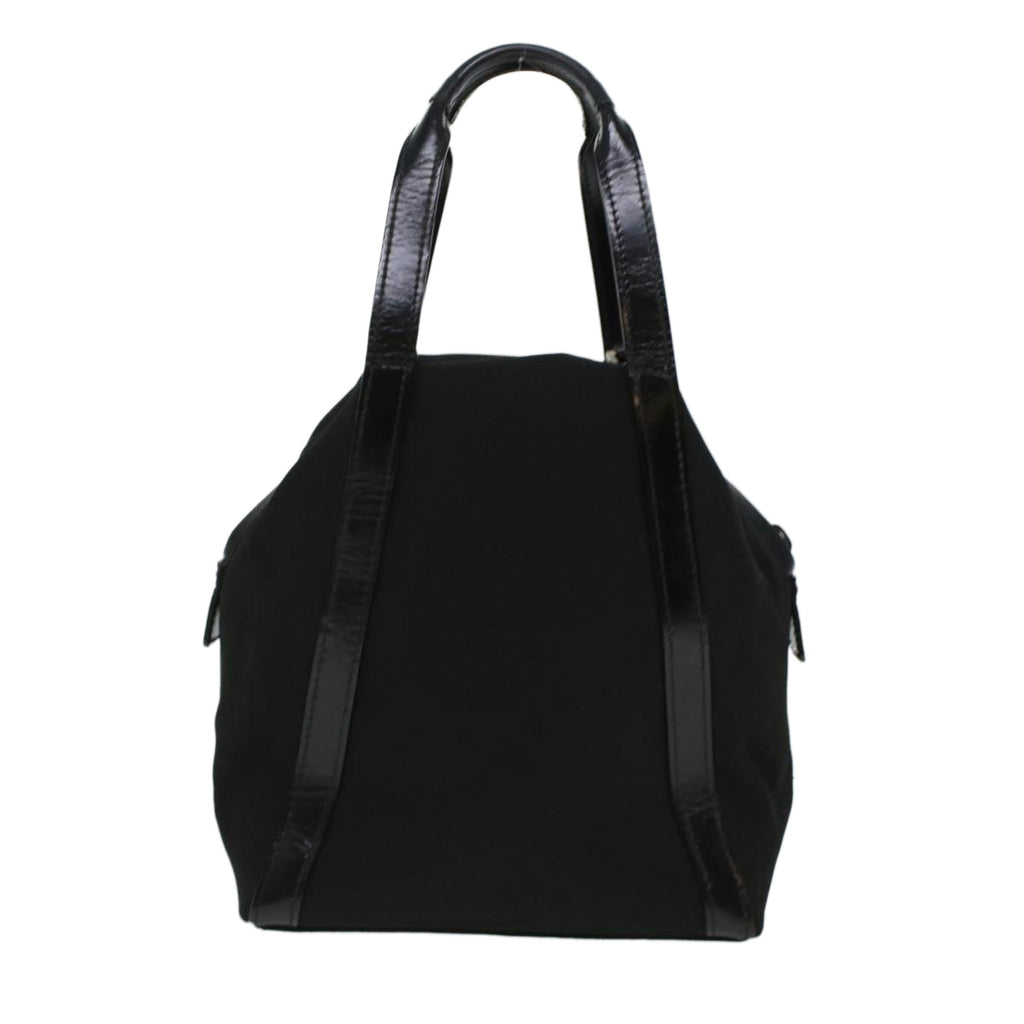 GUCCI Hand Bag Nylon 2way Black ki3025