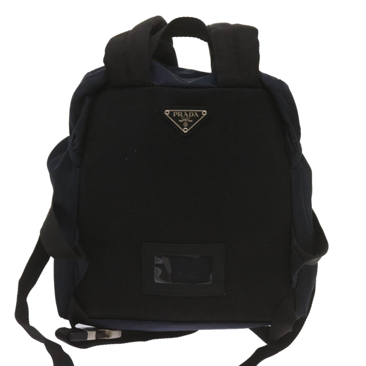 PRADA Backpack Nylon Navy ki4230