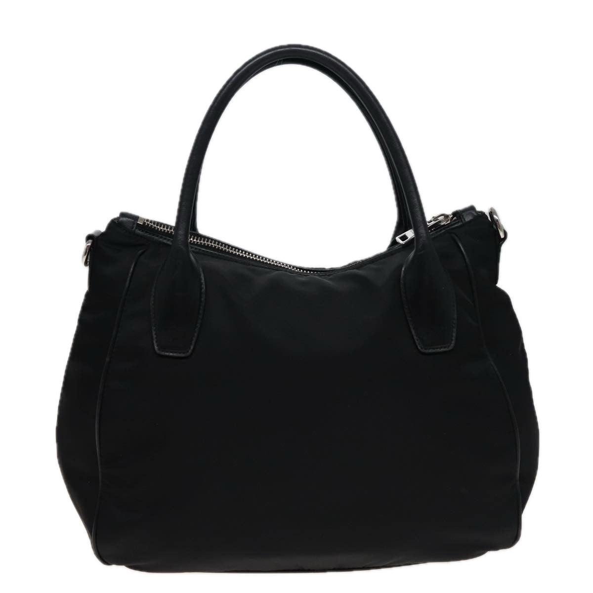 PRADA Shoulder Bag Nylon 2way Black ki4556