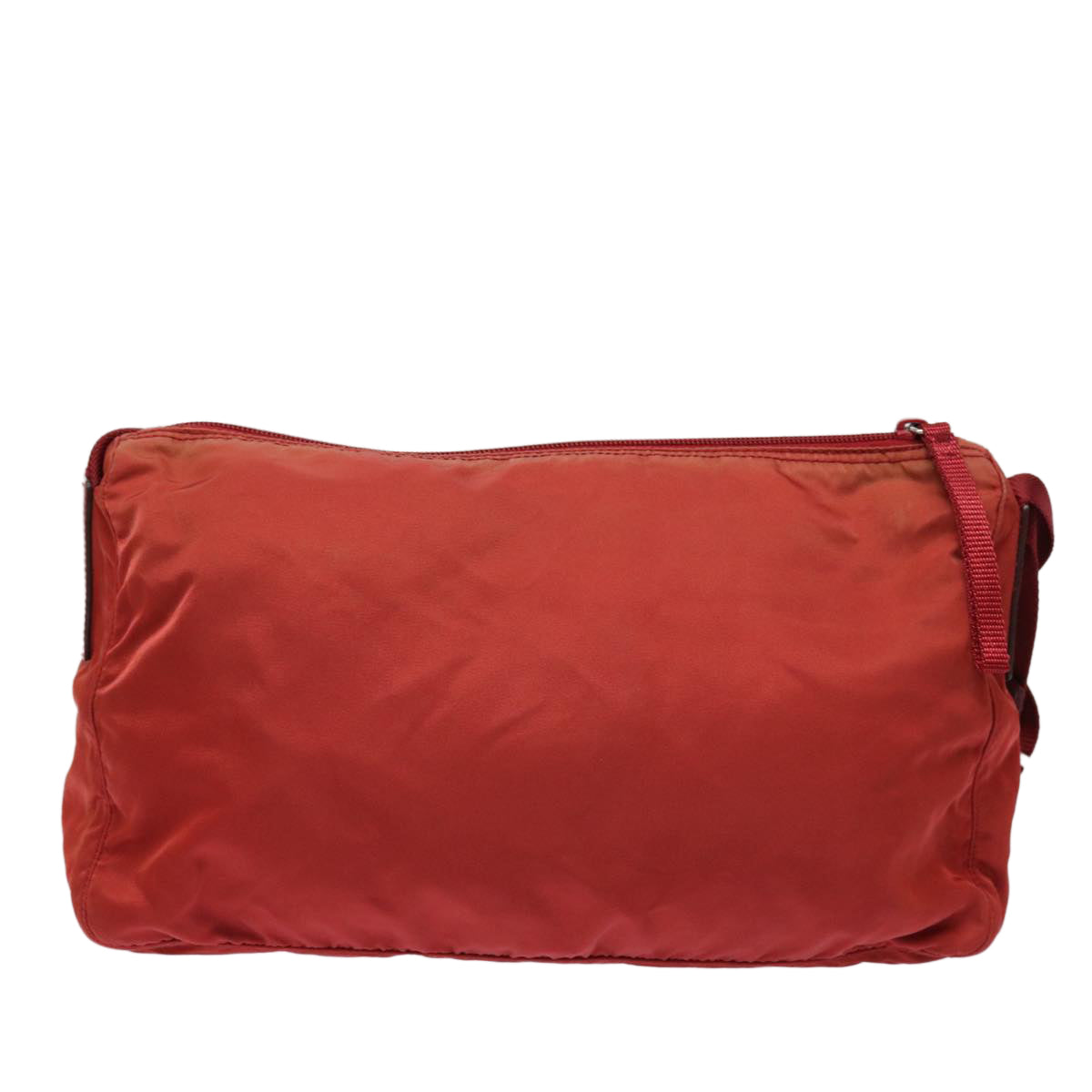 PRADA Shoulder Bag Nylon Red ki4713