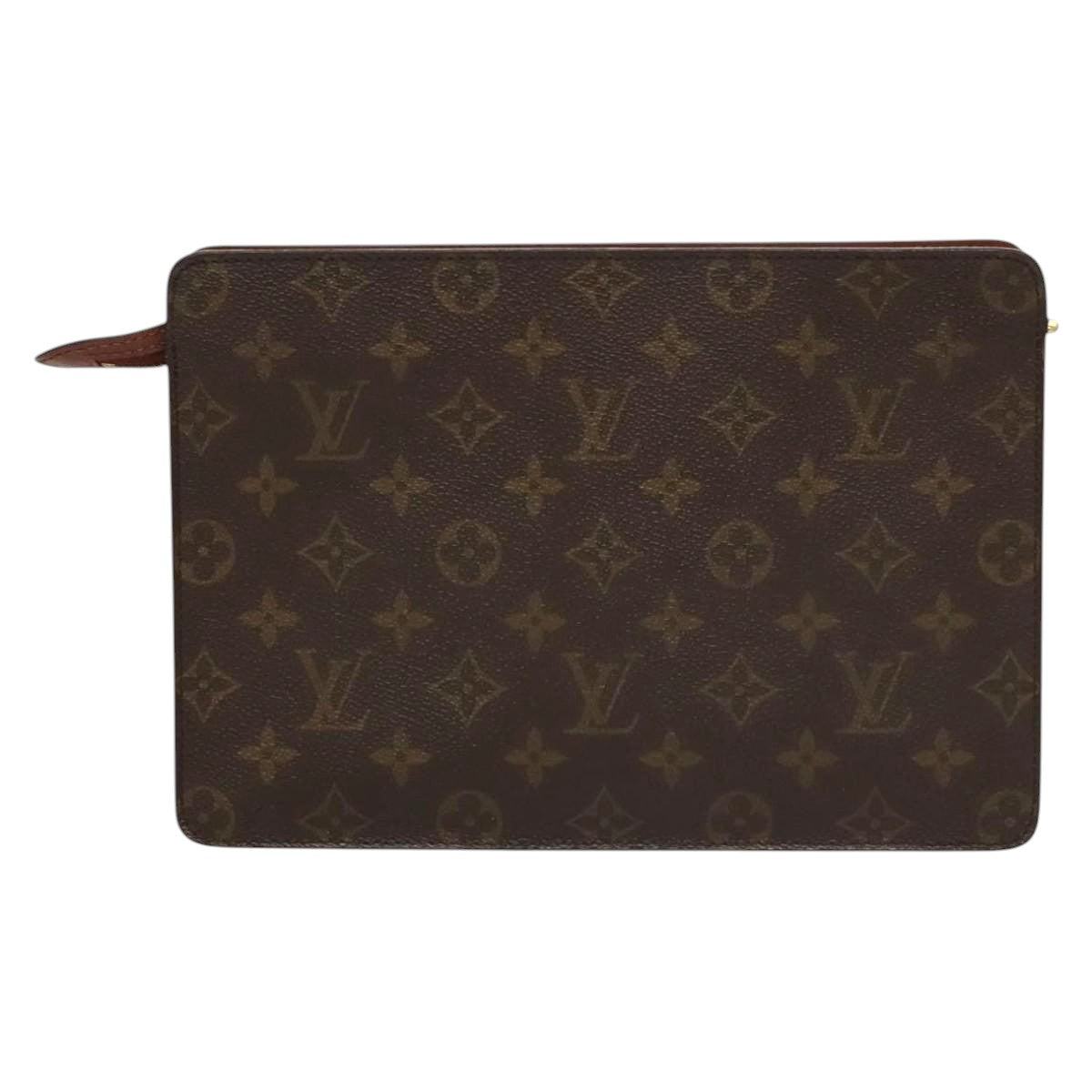 LOUIS VUITTON Monogram Pochette Homme Clutch Bag M51795 LV ki5585