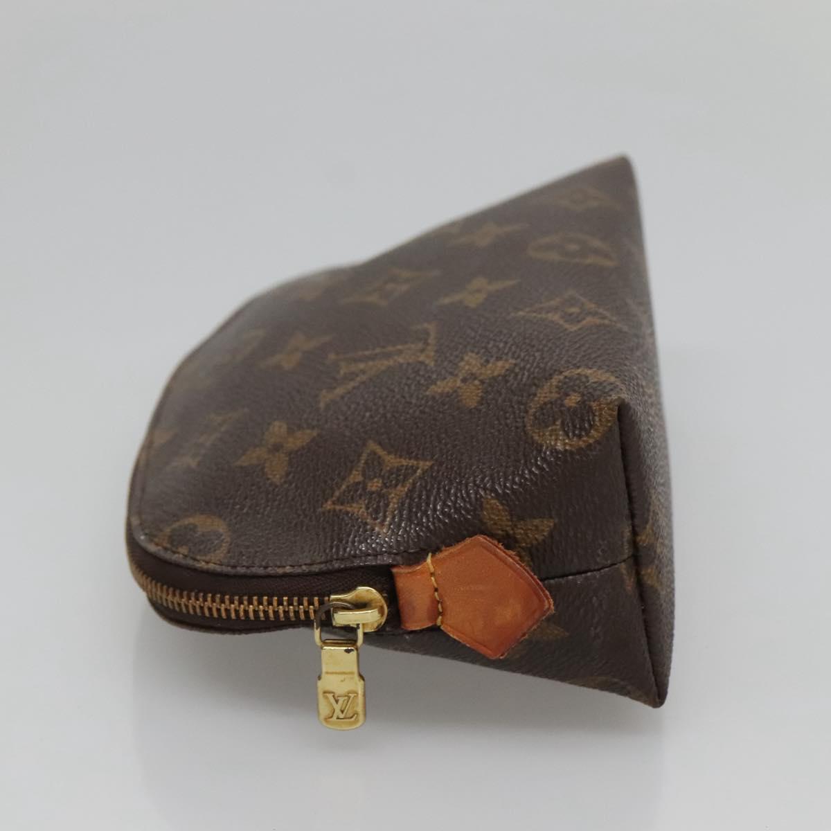 LOUIS VUITTON Monogram Pochette Cosmetic PM Pouch M43998 LV ki5703