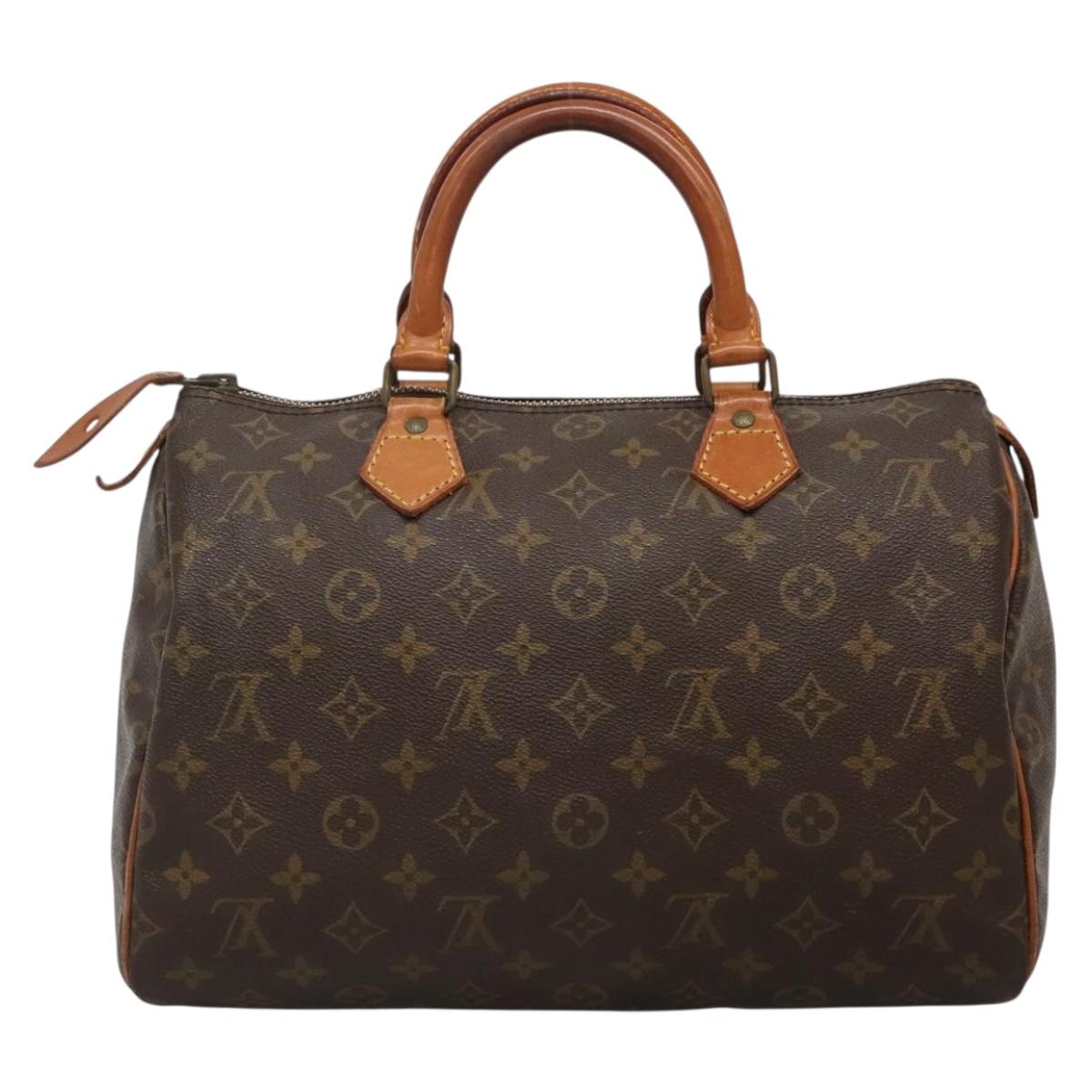 LOUIS VUITTON Monogram Speedy 30 Hand Bag M41526 LV ki5938