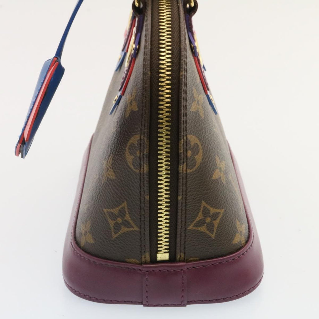 LOUIS VUITTON Monogram Totem Alma BB Hand Bag 2Way M41660 LV knn001