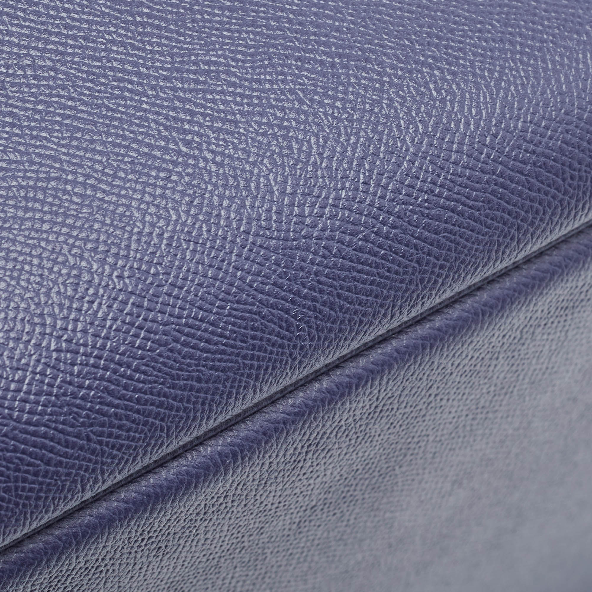 HERMES Blue Saphir Epsom Leather Gold Finish Birkin 35 Bag