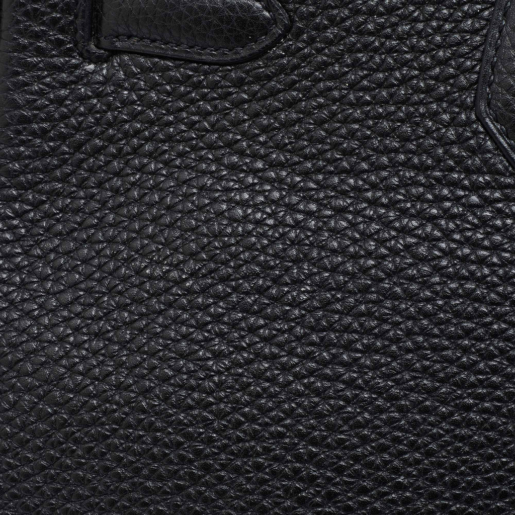 Hermes Black Togo Leather Gold Finish Birkin 35 Bag