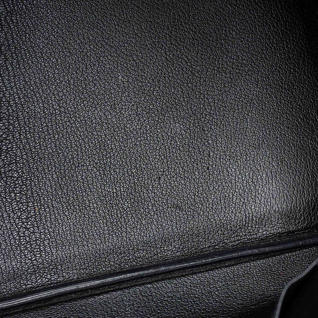 Hermes Black Togo Leather Gold Finish Birkin 35 Bag