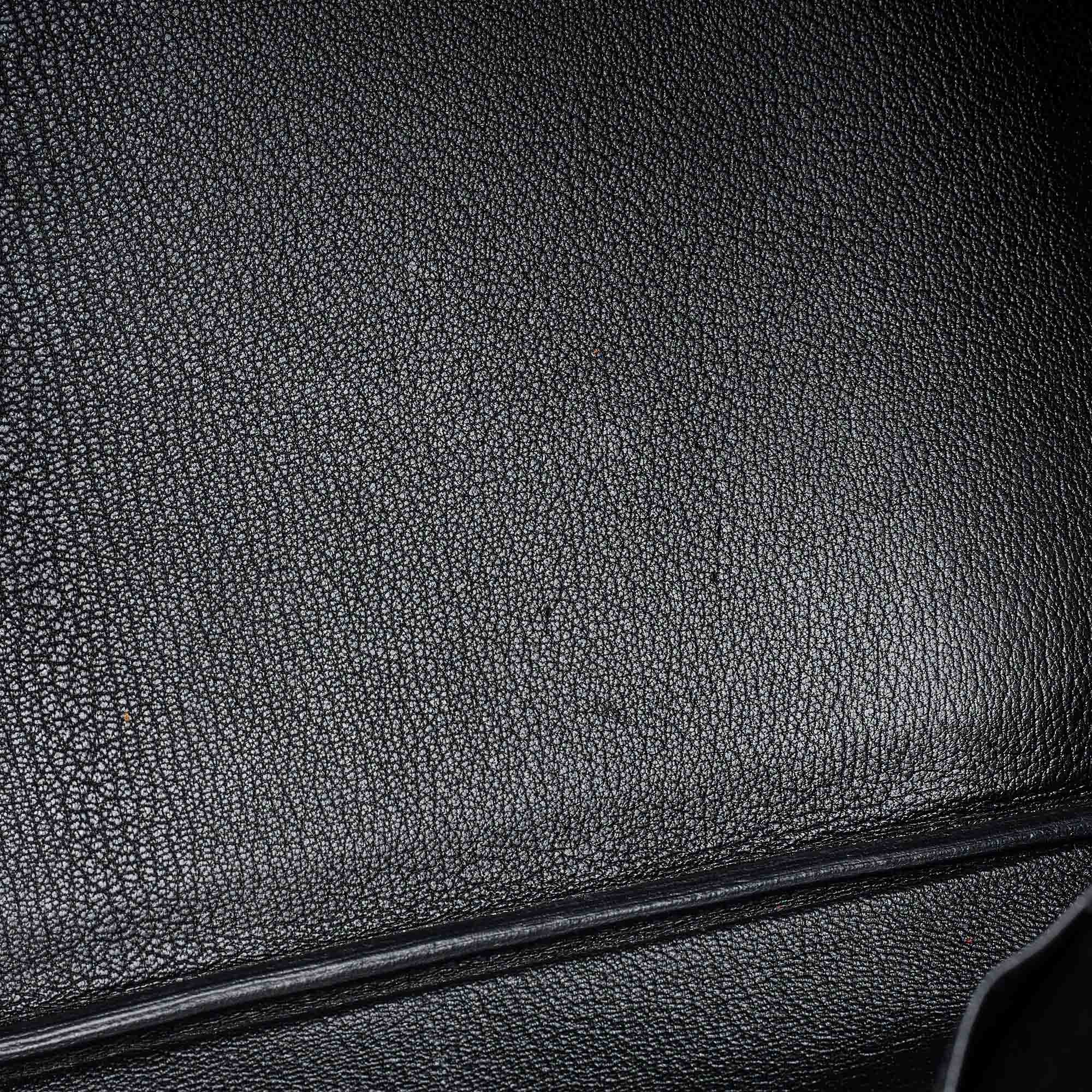 Hermes Black Togo Leather Gold Finish Birkin 35 Bag