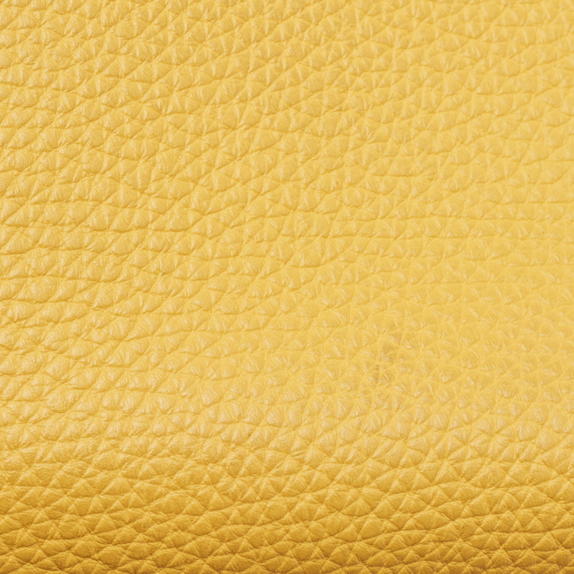 HERMES Soleil Togo Leather Palladium Finish Birkin 35 Bag