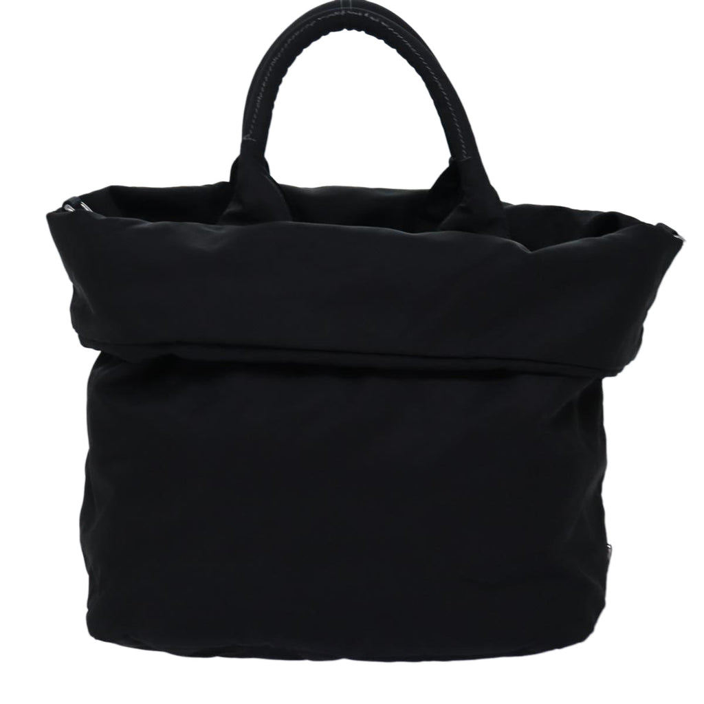 PRADA Hand Bag Nylon 2way Black mr207
