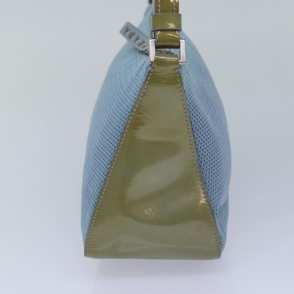 PRADA Sports Accessory Pouch Mesh Light Blue mr358