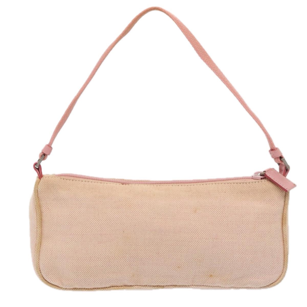 PRADA Sports Accessory Pouch Canvas Pink Silver mr441