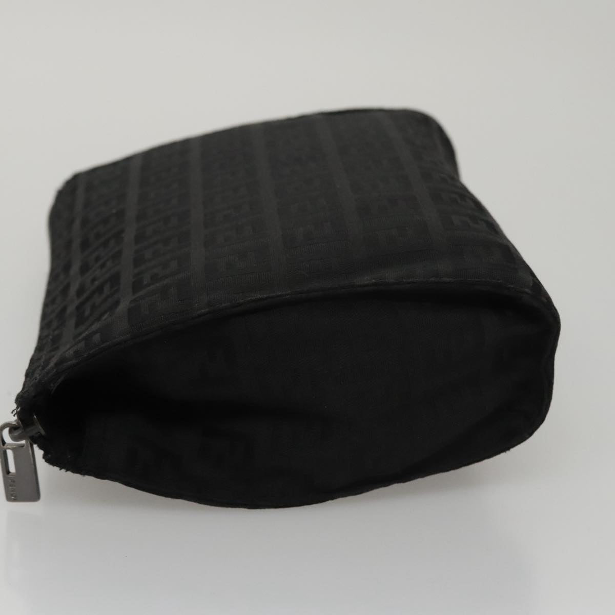 FENDI Zucchino Canvas Pouch Black mr924