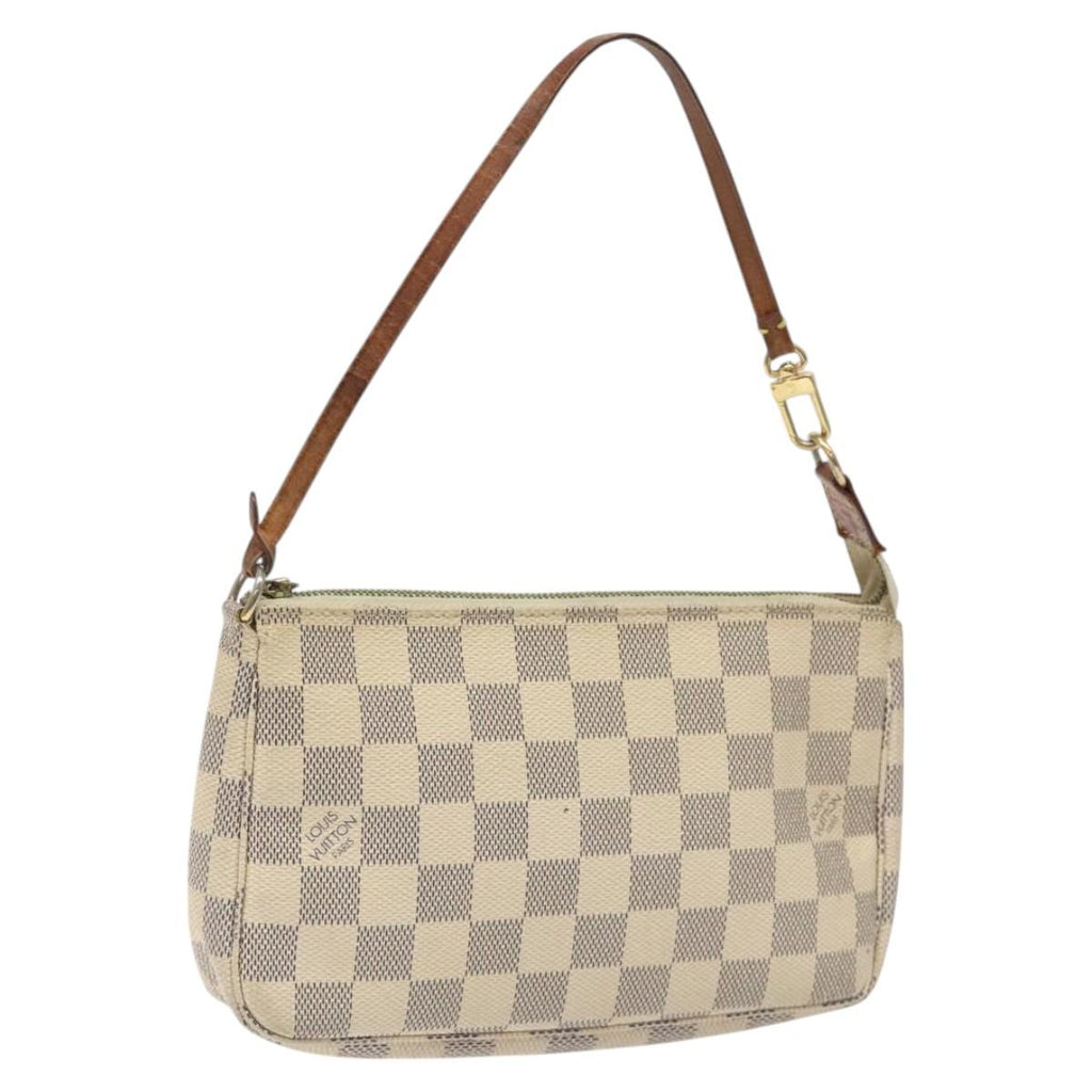 LOUIS VUITTON Damier Azur Pochette Accessoires Pouch N51986 LV MX030