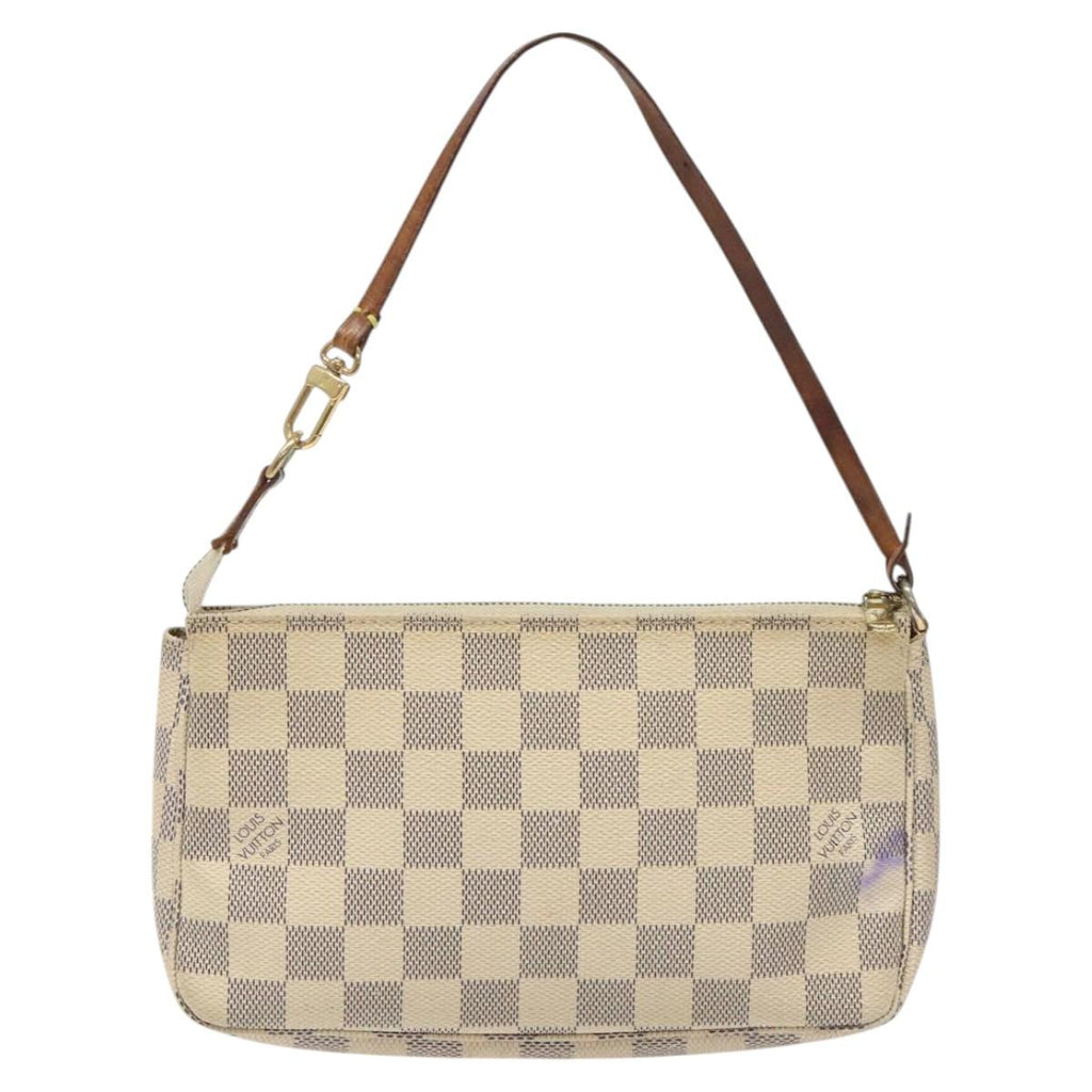 LOUIS VUITTON Damier Azur Pochette Accessoires Pouch N51986 LV MX030