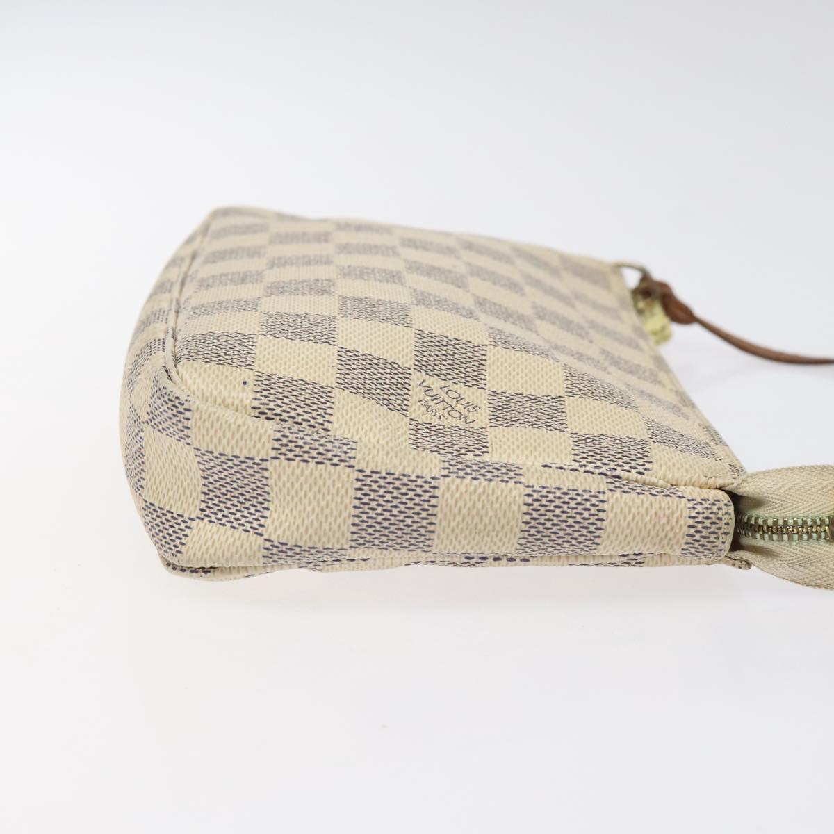 LOUIS VUITTON Damier Azur Pochette Accessoires Pouch N51986 LV MX030