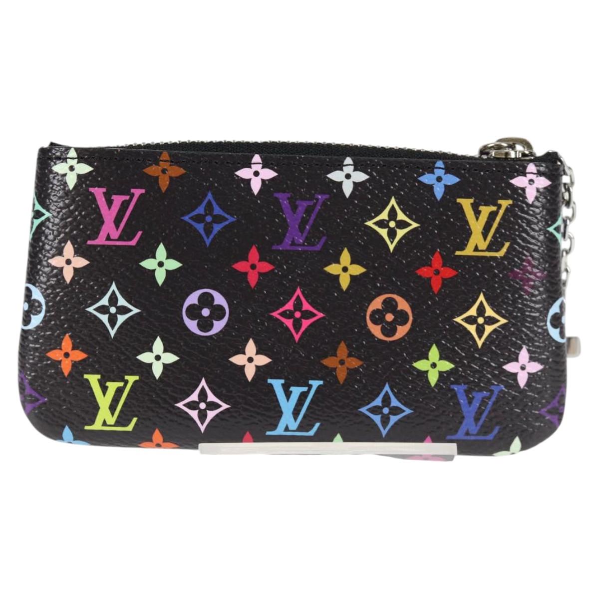 LOUIS VUITTON Monogram Multicolor Pochette Cles Coin Purse M13664 MX080SM