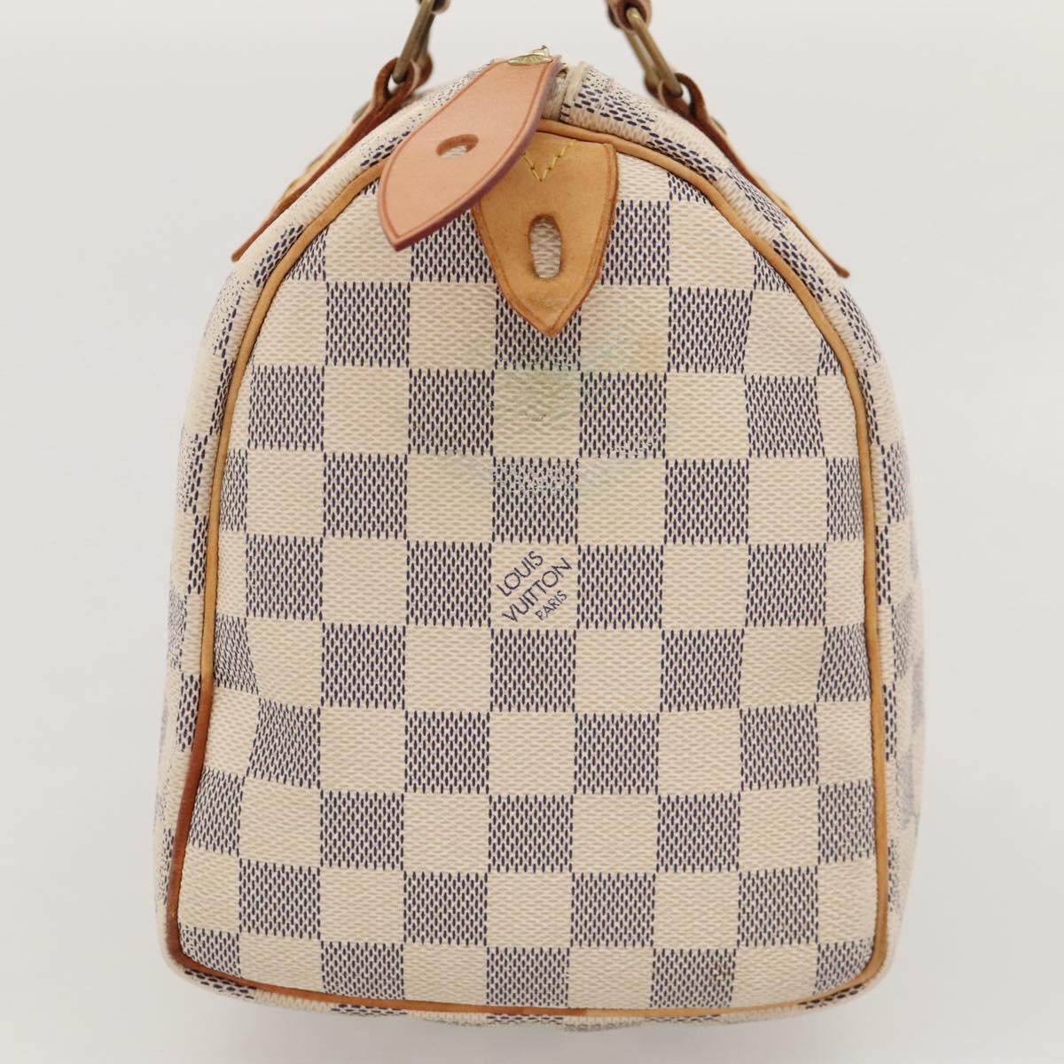 LOUIS VUITTON Damier Azur Speedy 25 Hand Bag N41534 LV MX115
