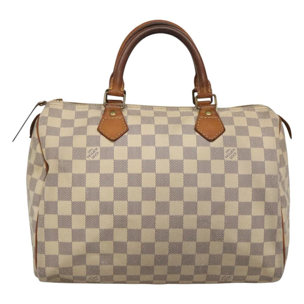 LOUIS VUITTON Damier Azur Speedy 30 Hand Bag N41533 LV PP506