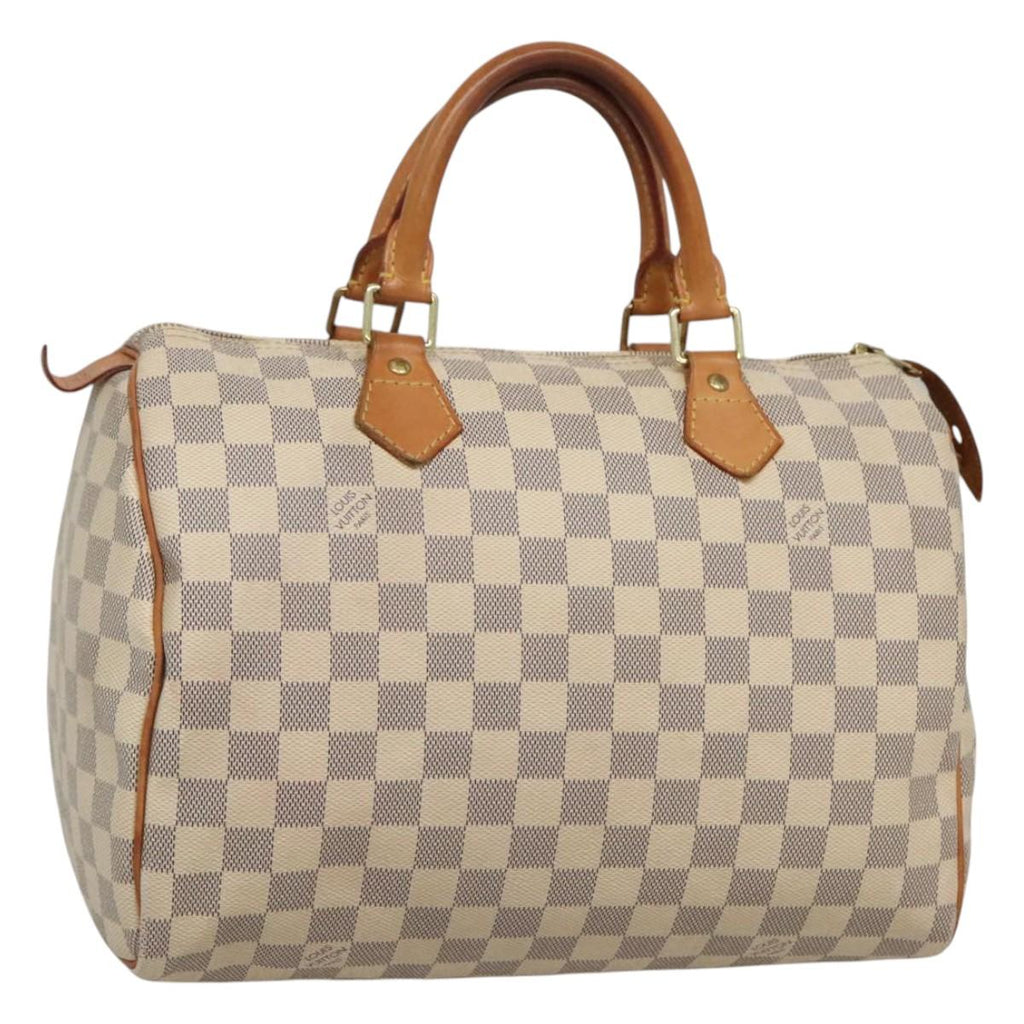 LOUIS VUITTON Damier Azur Speedy 30 Hand Bag N41533 LV PP510