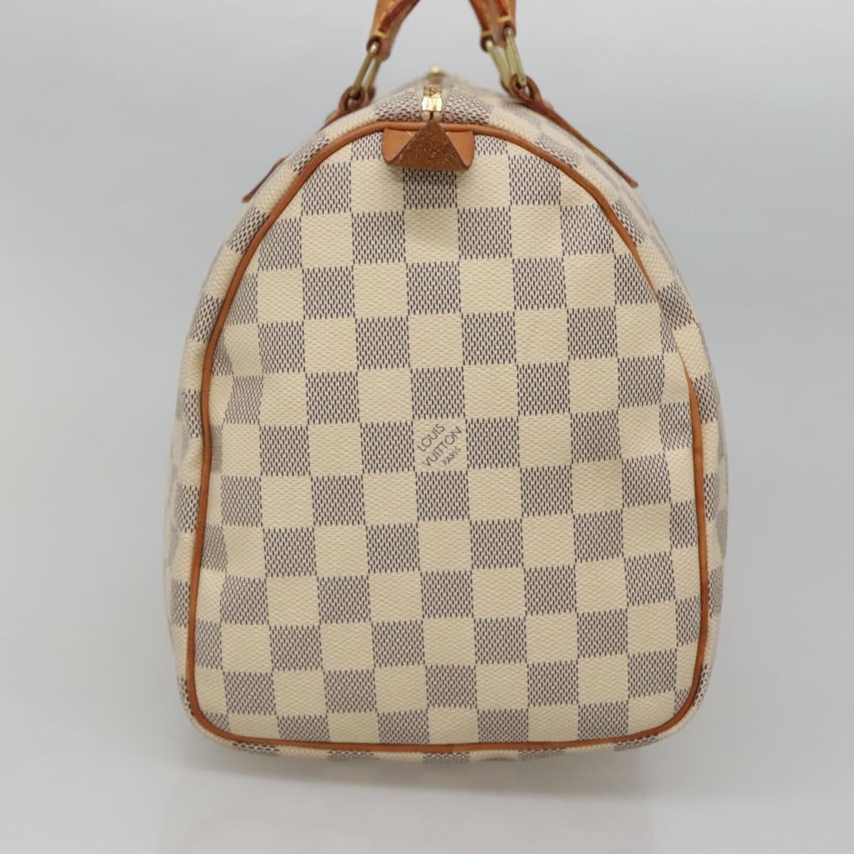 LOUIS VUITTON Damier Azur Speedy 30 Hand Bag N41533 LV PP510