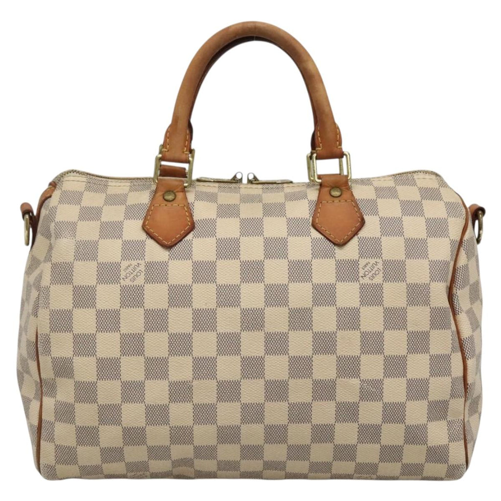 LOUIS VUITTON Damier Azur Speedy Bandouliere 30 Bag 2way N41052 LV PP838