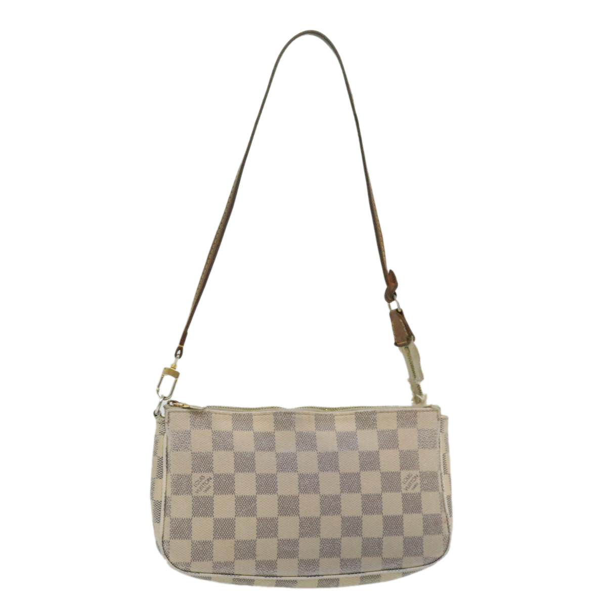 LOUIS VUITTON Damier Azur Pochette Accessoires Pouch N51986 LV rd2953