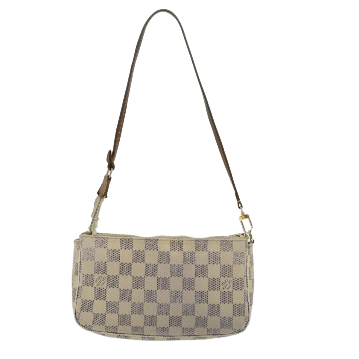 LOUIS VUITTON Damier Azur Pochette Accessoires Pouch N51986 LV rd2953