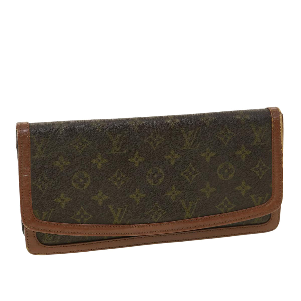 LOUIS VUITTON Monogram Pochette Dam GM Clutch Bag M51810 LV rd3944