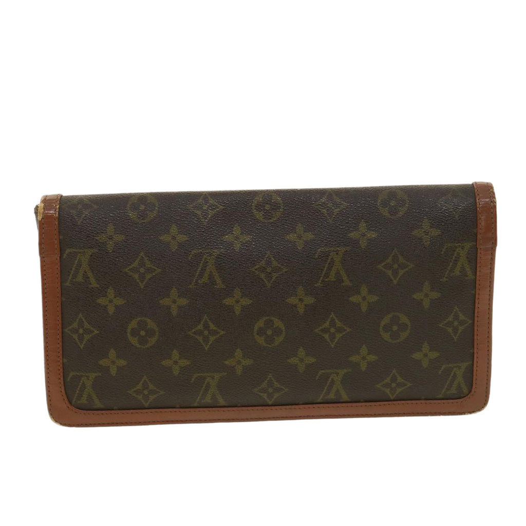 LOUIS VUITTON Monogram Pochette Dam GM Clutch Bag M51810 LV rd3944