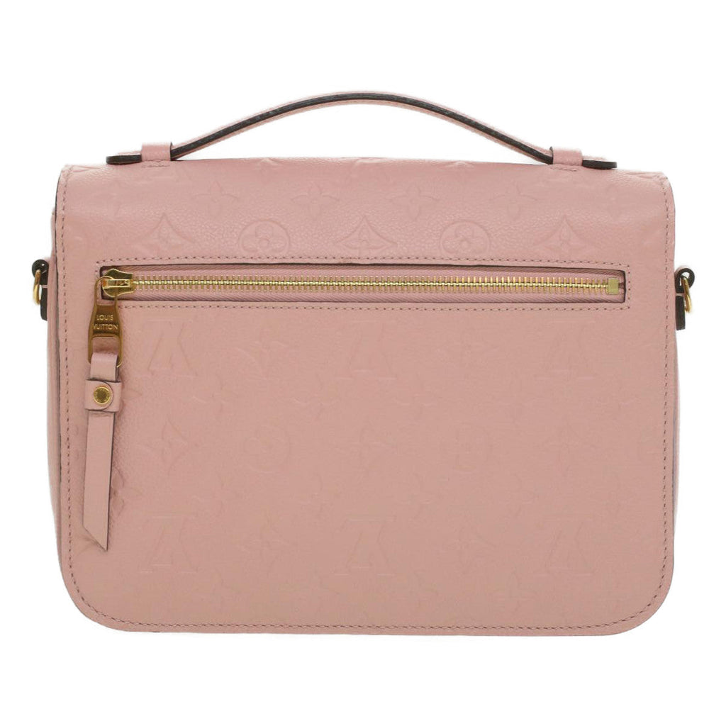 LOUIS VUITTON Empreinte Pochette Metis MM Hand Bag 2way Pink M44018 LV S106